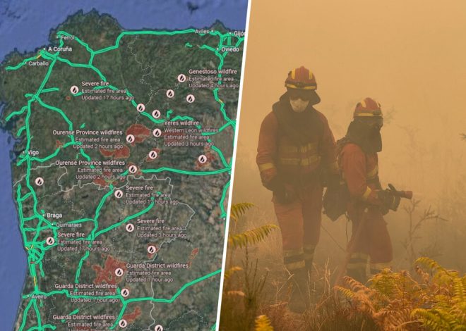En España hay un «triángulo negro» de incendios entre Ourense, Zamora y León. Y no se explica solo por el calor
